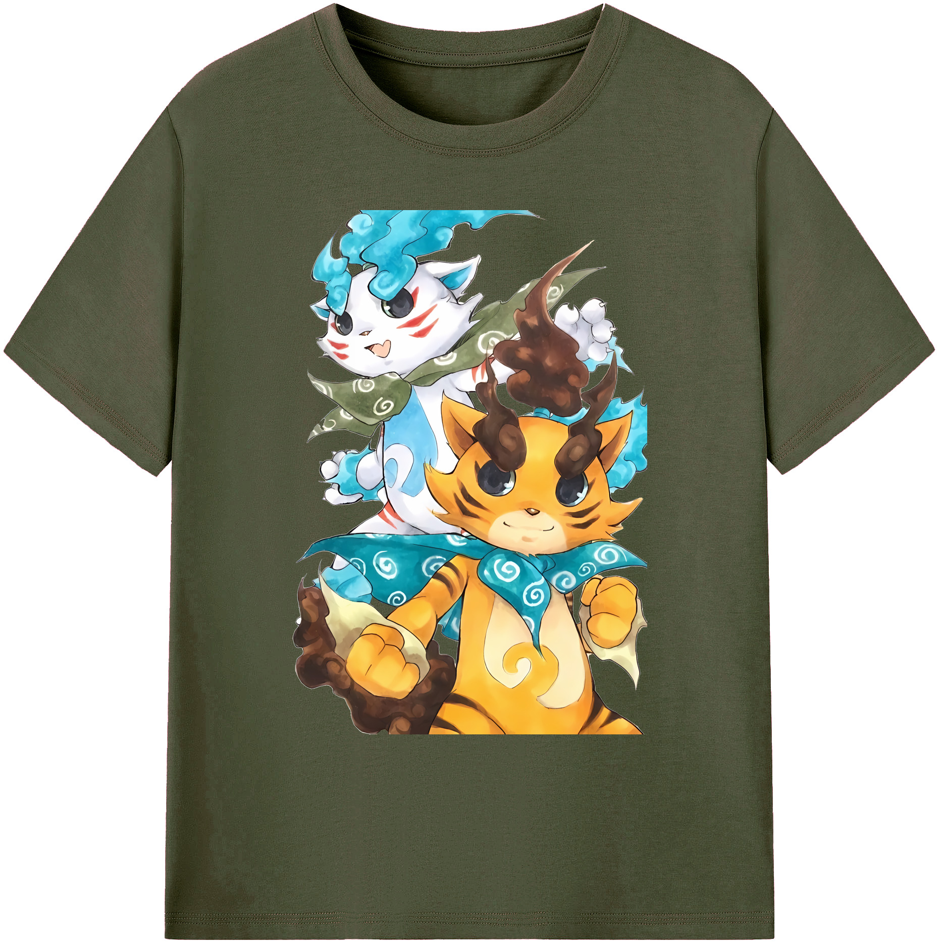 （画像用） 妖怪ウォッチ Yo-kai Watch 綿100％ メンズ半袖Tシャツ｜肌触りやわらか＆通気性